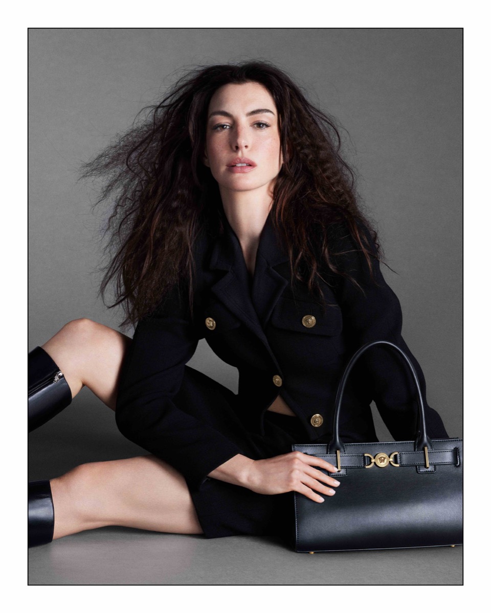 Anne Hathaway Versace Icons Campaign